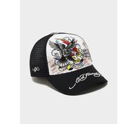 Womens Ed Hardy Cappellino Eagle Patch Trucker - Bianco, bianco One Size