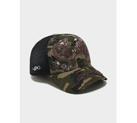 Womens Ed Hardy Snake Trucker Cap - Verde, verde One Size