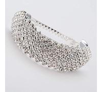 Women's Elegant Simple Silver Beaded Horizontal Hairpin Hair Accessories Creative And Exquisite Workmanship Durability and fashion