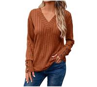 Women's Fall Long Sleeve Light Sweaters 2024 Knit Batwing Sleeve Solid Cute Fall Sweaters for Women Baggy Warm Tops