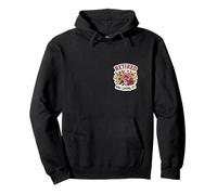 Womens Floral Retired And Loving It Retirement Retiree Funny Felpa con Cappuccio