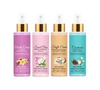 Women's Fragrance Gift Set, 4pcs Fruity Perfume Set, Small Perfume Fragrance Set, Long-Lasting Women's Perfume, Portable Body Fragrance Set Travel-Sized Fruity Scented Perfume Kit For Girls Women