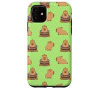 Womens Girls Funny Capy Oranges Meme Pattern Capybara Lover Custodia per iPhone 11