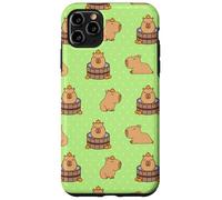 Womens Girls Funny Capy Oranges Meme Pattern Capybara Lover Custodia per iPhone 11 Pro Max