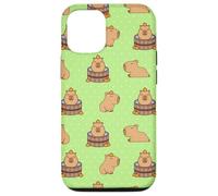 Womens Girls Funny Capy Oranges Meme Pattern Capybara Lover Custodia per iPhone 12/12 Pro
