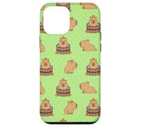 Womens Girls Funny Capy Oranges Meme Pattern Capybara Lover Custodia per iPhone 12 mini