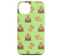 Womens Girls Funny Capy Oranges Meme Pattern Capybara Lover Custodia per iPhone 13