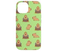 Womens Girls Funny Capy Oranges Meme Pattern Capybara Lover Custodia per iPhone 14