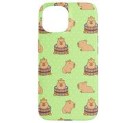 Womens Girls Funny Capy Oranges Meme Pattern Capybara Lover Custodia per iPhone 15