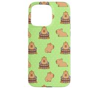 Womens Girls Funny Capy Oranges Meme Pattern Capybara Lover Custodia per iPhone 15 Pro Max