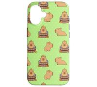 Womens Girls Funny Capy Oranges Meme Pattern Capybara Lover Custodia per iPhone 16