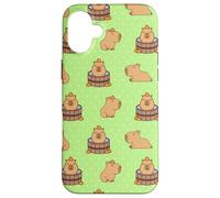 Womens Girls Funny Capy Oranges Meme Pattern Capybara Lover Custodia per iPhone 16 Plus