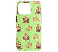 Womens Girls Funny Capy Oranges Meme Pattern Capybara Lover Custodia per iPhone 16 Pro