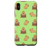 Womens Girls Funny Capy Oranges Meme Pattern Capybara Lover Custodia per iPhone XS Max