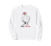 Womens Girls Funny Silkie Chicken Mom Mama Lover Felpa