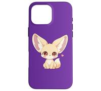 Womens Girls Kids Anime Chibi Kawaii Fennec Fox Lover Custodia per iPhone 16 Pro Max