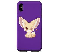 Womens Girls Kids Anime Chibi Kawaii Fennec Fox Lover Custodia per iPhone XS Max