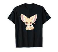 Womens Girls Kids Anime Chibi Kawaii Fennec Fox Lover Maglietta