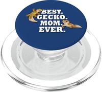 Womens Girls Reptile Best Mom Leopard Gecko Lover PopSockets PopGrip per MagSafe
