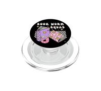 Womens Girls Retro Book Worm Squad Love Reading Books PopSockets PopGrip per MagSafe