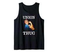 Womens Girls Rosie The Riveter PRO Union Thug Canotta