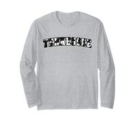 Women's Girls Tennessee Trendy Cow Zebra Print Maglia a Manica