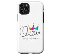 Women's Girls World Queen Graphic Design Tshirt, Queen Style Custodia per iPhone 11 Pro
