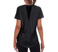 Women'S Gym Tops T-Shirt Sports Sports, Manica Corta Estate Veloce a Secco Veloc