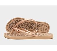 Womens Havaianas Ciabatte Slim Animal Print Donna - Beige, beige 37/38
