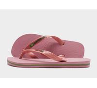 Womens Havaianas Infradito Brazil Logo Donna - Rosa, rosa 39/40