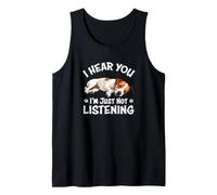 Womens Hear You Not Listening Jack Russell Terrier Lover Canotta