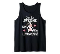 Womens Heifer Funny Awesome Girl Who Loves Cows Lover Canotta