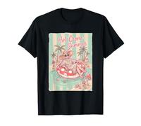 Womens Hot Crone Summer Funny Beach Vacation Graphic Maglietta