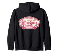 Womens I Have To Say Strane Stuff Or I'll Die Funny Introvert Felpa con Cappuccio