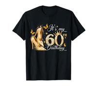 Womens It’s My 60th Birthday 60 Years Old Birthday Queen Maglietta
