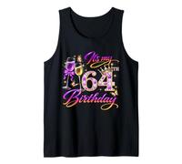 Womens It’s My 64th Birthday 64 Years Old Birthday Queen Canotta