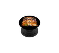 Womens Kids Happy Howl-O-Ween Halloween Welsh Corgi Lover PopSockets PopGrip Adesivo