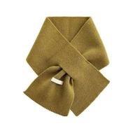 Women's Knitted Short Scarf, Fashion Short Neckerchief Decoration Wraps Soft Warm Scarves Neck Warmer (Yellow2)