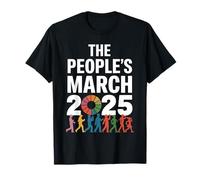 Womens La marcia popolare 2025 - Protesta politica Maglietta