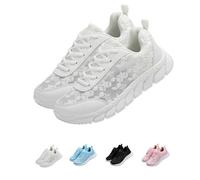 Women's Luxurious Orthopedic Sneakers, Hollow Breathable Mesh Shoes for Women, Women's Luxurious Orthopedic Sneakers (White,36)