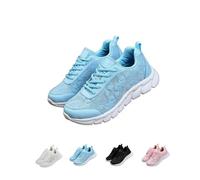 Women's Luxurious Orthopedic Sneakers, Hollow Breathable Mesh Shoes for Women, Women's Luxurious Orthopedic Sneakers (Blue,40)