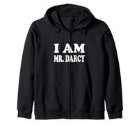 Womens Mens Girls I Heart Mr Darcy - I Am Mr Darcy Felpa con Cappuccio