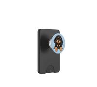 Womens Moms Black Tan Phantom Pocket Cockapoo Dog Mama Lover PopSockets PopWallet per MagSafe