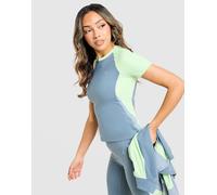 Womens MONTIREX Maglietta Vision Colour Block - Grigio, grigio S