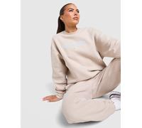 Womens Nike Gym Life Swoosh Oversized Crew Sweatshirt - Marrone, marrone M