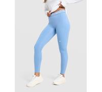 Womens Nike Leggings Training Pro U-Seam - Blu, blu M