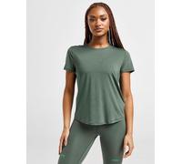 Womens Nike Maglia Training One Maniche Corte - Verde, verde XS