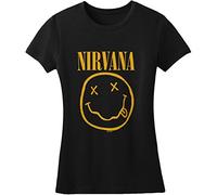 Womens Nirvana Smile T-Shirt Medium
