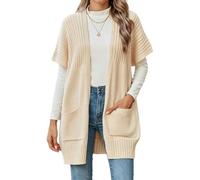 Women's Oversized Cardigan Sweater Cozy Open Front Fall Jacket
