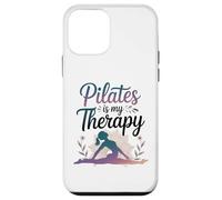 Womens Pilates è la mia terapia yoga allenamento fitness amante Custodia per iPhone 12 mini